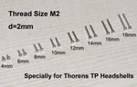 Fixing Screw Kit M2 Cartridge / Mounting For Thorens TP60 TP62 TP63 Headshell. Fixed Price $9.99.