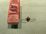 Miller 6156 Tv Video Peaking Coil 800 Uh ( Meissner 19-4840 Stancor RTC8588). Fixed Price $6.99.