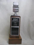 1999 Silver Microphone Award Ornate Metal Topper National Finalist Trophy. Fixed Price $88.00.