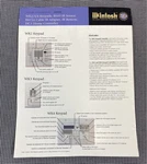 Mcintosh System Accessories Information Page J0713. Fixed Price $14.79.