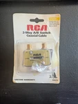 Rca 2-WAY A/b Switch (new Inside Original Sealed Box). Fixed Price $14.99.