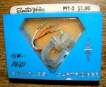 Electro-voice Power Point Turntable Cartridge Mount, PFT-3 For Plugin Ev 66 61DS. Fixed Price $9.97.