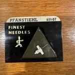 Pfanstiehl Needle 651-D7, Rca 126566, 126567, 126316, 126317 New, Old Stock. Fixed Price $14.95.