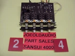 Sansui Model 4000 Receiver F-1178 Switch Board. Knobs Tested Parting Out. Fixed Price $21.99.