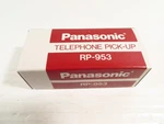 Vintage Panasonic Telephone Pick Up Recording Device RP-953., New, Rare!!!. Fixed Price $24.99.