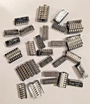 63 Pcs 74 Series Ttl Ic, Ecg, Nte, Sn, Dm, F, Sa, DIP14, DIP16. Fixed Price $13.01.