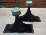 Magnavox 4"X10" Inch Vintage 580088-1 Horn Tweeters Matched Pair. Fixed Price $32.00.