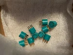 Cinch 8-ICS 8-PIN Round Transistor Socket, Nos, Lot Of 10 Pieces. Fixed Price $16.00.