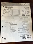 Sony KV-32SXR10 KV32SXR10 Trinitron Service Manual Usa **original** 2630 4408. Fixed Price $14.99.