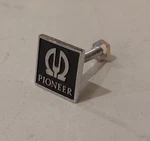 Orig 1968 Pioneer Speaker Cab Metal Badge Emblem W/screw From CS-24 Slimline. Fixed Price $16.50.