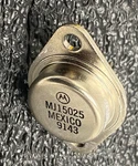 Motorola MJ15025 Pnp Power Transistor TO-3. Fixed Price $14.95.