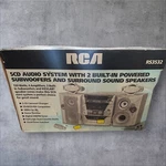Rca RS3532 5CD Stereo System Built In Subs And Surround Sound New Rare. Fixed Price $689.99.