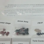 Sansui 5000A F-1040 Driver Board Transistor Capacitor Diode Kit. Fixed Price $19.50.