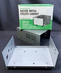 Used Radio Shack Archer Deluxe Metal Utility Cabinet Model 270-252. Fixed Price $19.95.