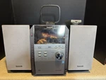 Panasonic SA-PM19 5-DISC Cd Stereo System With Tape Deck, Am/fm Radio W/remote. Fixed Price $119.95.