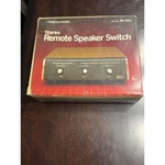 Vintage Radio Shack Stereo Remote Speaker Switch Cat 40-125B Nos B-z. Fixed Price $15.00.
