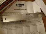 Olson Reverberation Unit X-75 New Radio Organ Guitar Amplifier Device. Fixed Price $75.00.