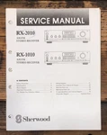 Sherwood RX-1010 RX-2010 Receiver Service Manual *original*. Fixed Price $19.97.