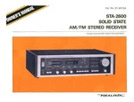 High Resolution Scans Of The Owner's Manual For Realistic STA-2600 Receiver. Fixed Price $26.99.