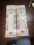 Student Name Plates For Desks 12 Packs With 24 Pcs Each, Western Themed. Fixed Price $10.00.