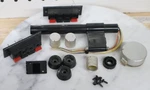 Used Vintage Original Scott Stereo Receiver Parts Antenna Feet Jacks Knobs Usa. Fixed Price $39.99.