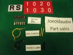 Fisher RS-1020/RS-1030 Receivers Replacement Kit Piece All New Lamps. Fixed Price $26.99.