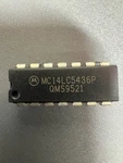 X10 MC14LC5436P Motorola Cmos Logic DIP-16 Through Hole Vintage Lot. Fixed Price $29.99.