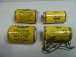Lot Of (6) Irc & Cinema Wire Wound Resistors, 200 1K 4K 12K 50K. Fixed Price $19.98.