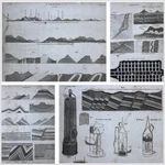 Rees Cyclopaedia Geology Plates Strata Faults Basalt & Davy Lamps, 4 Engravings. Fixed Price $109.99.
