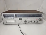Vintage Panasonic SE-2708 Track Stereo Reciever Made Japan Woodgrain (read). Fixed Price $45.00.