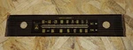 Original 1956/57 Grundig Model 85/USA Majestic International Glass Dial Plate. Fixed Price $34.00.