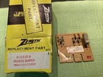 Zenith Oem Part #9-123-01R Tv Power Supply Module. Fixed Price $7.99.