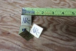 Acoustic Research Speaker Grill Badge Nameplate Logo Original. Fixed Price $20.00.