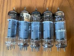 Lot Of Five Used Tested EL84 6BQ5 Tubes. Fixed Price $80.00.