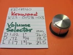 Kenwood K23-0158-03 Volume Selector Knob KR-9940 Stereo Receiver. Fixed Price $8.48.