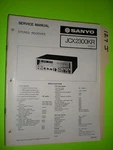 Sanyo Jcx 2300KR Service Manual Original Repair Book Stereo Receiver Tuner Radio. Fixed Price $35.00.