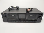 Jvc TD-W95 Double Cassette Tape Deck Player Recorder Synchro Dubbing Working. Fixed Price $79.99.