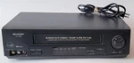 VC-H820U Vhs Vcr 4 Head Hi-fi Stereo/sharp Super Picture See Desc. Fixed Price $35.62.