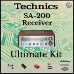 Technics SA-200 Receiver Ultimate Upgrade Kit Genuine Parts Restoration. Fixed Price $58.95.