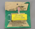 Vintage Workman Electronic Sans Fuse Circuit Breaker Fa 1700-1 136-62 808238. Fixed Price $6.98.