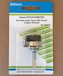 New Philmore Volume Control Audio Taper 5K Ohm On-off Switch 24MM Potentiometer. Fixed Price $12.49.