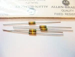 Allen Bradley Carbon Comp Resistors 510K 1/2W 5%. Fixed Price $6.99.