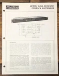 Altec Model 1620A Acoustic Suppressor Owners & Schematic Manual *original*. Fixed Price $14.97.