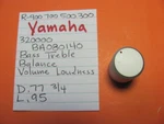 Yamaha BA080140 Tone Bal Loud Knob R-900 R-700 R-500 R-300 Stereo Receiver. Fixed Price $9.32.