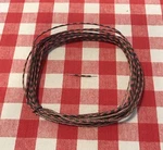 Western Electric Cloth Covered Wire Vintage 20 Awg Single Strand Feet. Fixed Price $12.95.