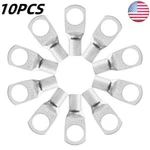 10PCS SC16-10SILVER Tin Plated Copper Lug Non-insulated Cable Connector Terminal. Fixed Price $10.66.