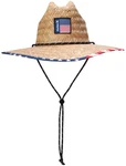 Men's Straw - Wide Brim Channel Island Lifeguard Stylish Sun Hats For. Fixed Price $56.54.