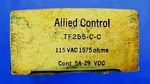 Allied Relay TF255-C-C-115VAC, **w/gold Leads** Nib, Lot Of 5, Cont 5A-29VDC. Fixed Price $28.83.