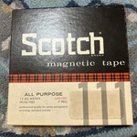 Vintage Scotch Magnetic Tape 7" 1200 Feet Reel 1/4-111-12 All Purpose Recording. Fixed Price $20.00.