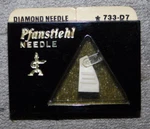 Nos Pfanstiehl 733-D7 Pioneer PN-K65, Aiwa AN-60 Accutex 206 310 Stylus Needle. Fixed Price $20.00.